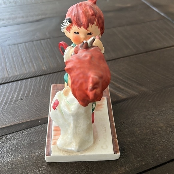 Vintage W. Goebel Charlot Byj Red Head Figurine Sheer Nonsense BYJ 5 - Picture 3 of 9